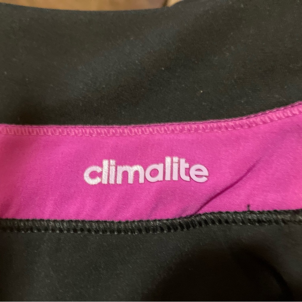 Adidas Black & Vivid Pink Performance Climalite Skort-Medium NWT - Picture 4 of 9